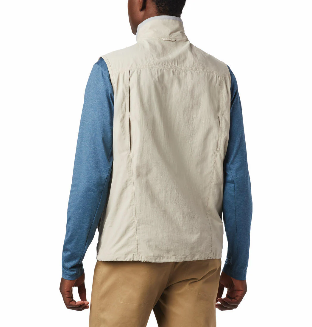 Columbia Men Beige Silver Ridge II Vest (Sun Protection) - Image 5