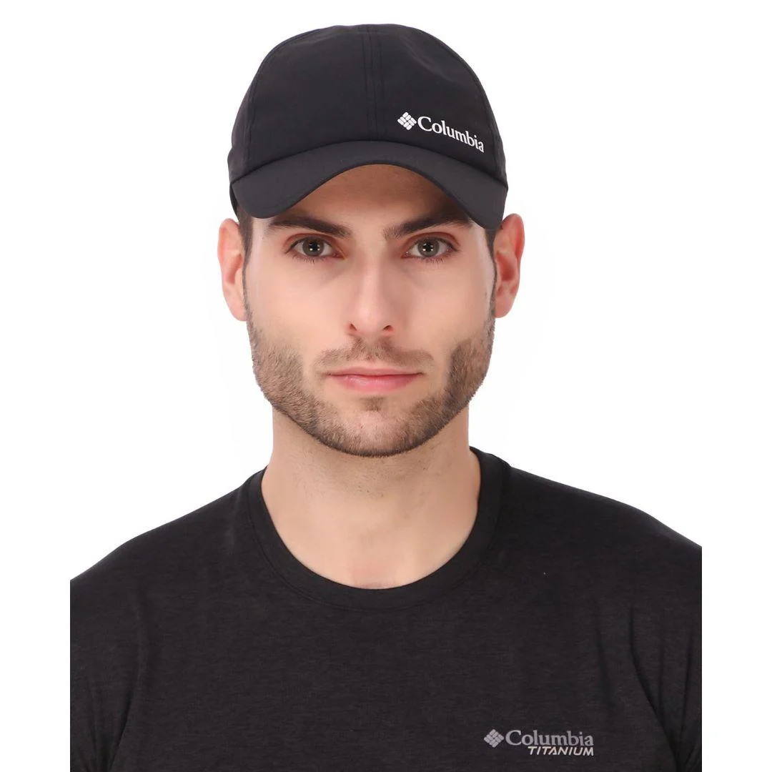 Columbia Unisex Black Silver Ridge III Ball Cap (Sun Protection) - Image 7