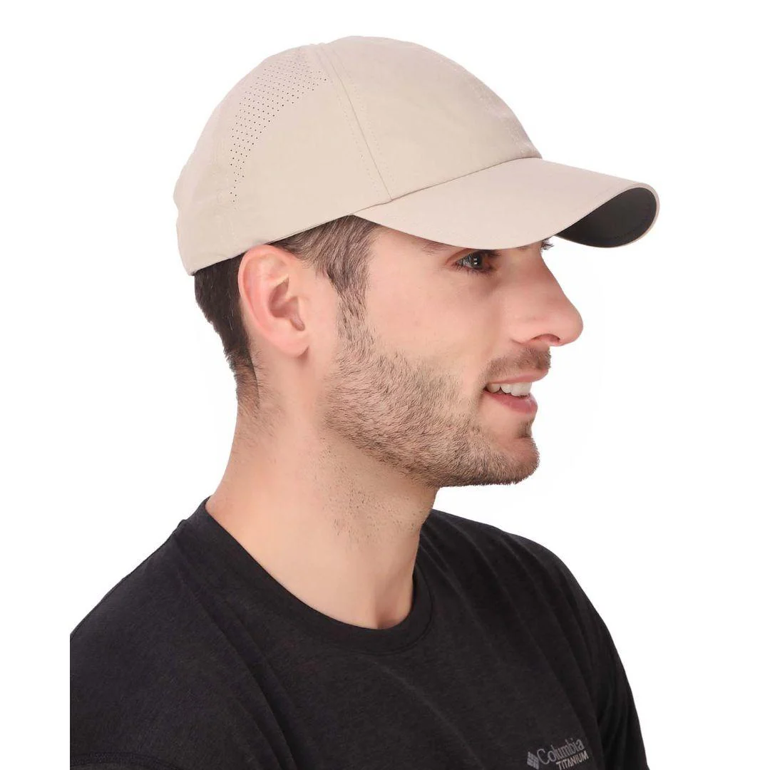 Columbia Unisex Beige Silver Ridge III Ball Cap (Sun Protection) - Image 5