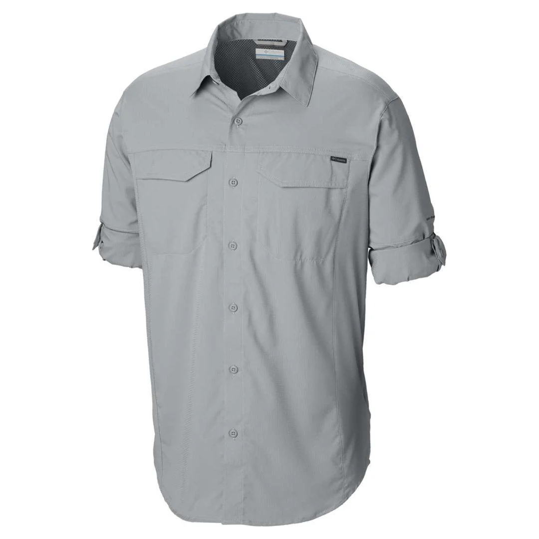 Columbia Men Black Silver Ridge Lite Long Sleeve Shirt (Sun Protection) - Image 2