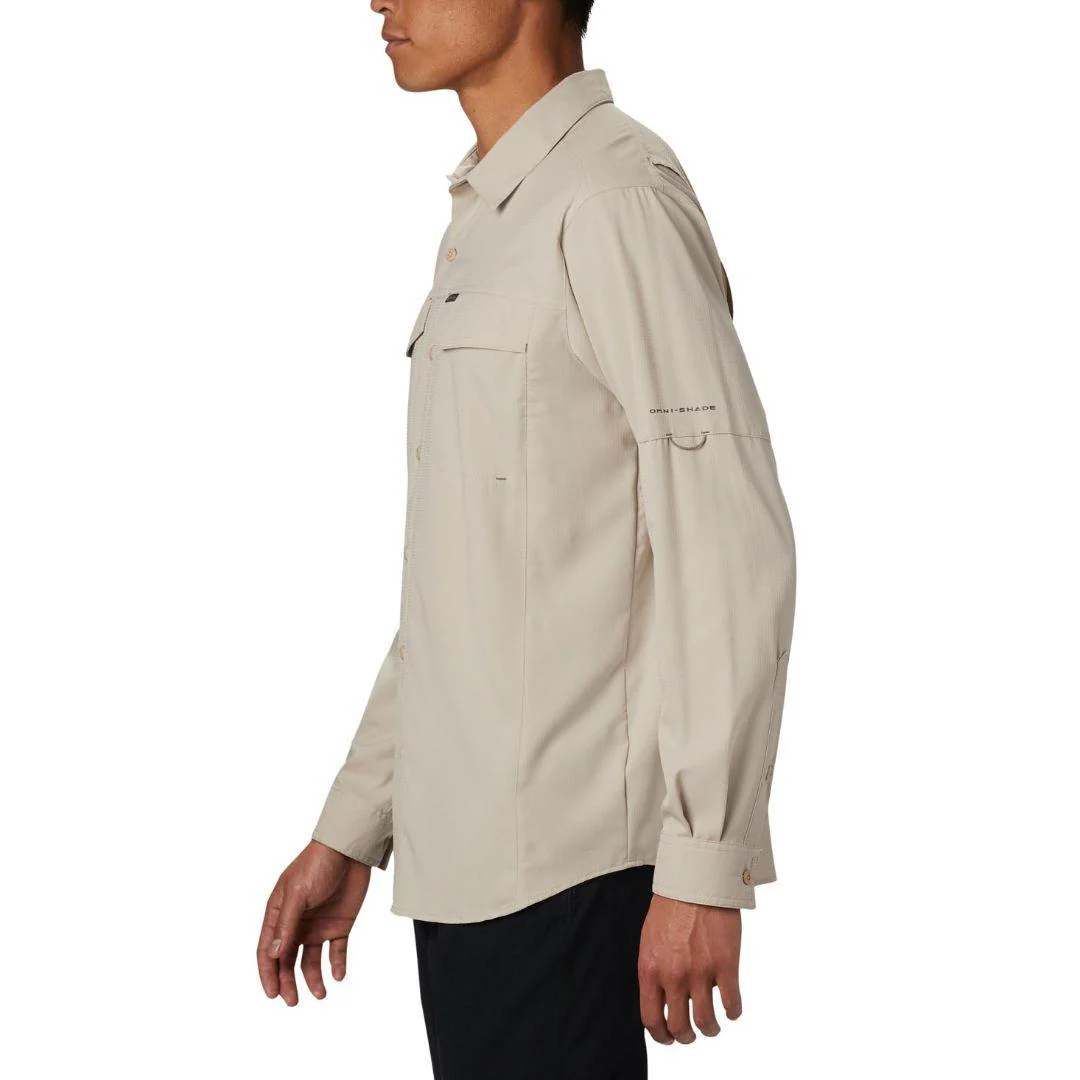 Columbia Men Beige Silver Ridge Lite Long Sleeve Shirt (Sun Protection) - Image 4