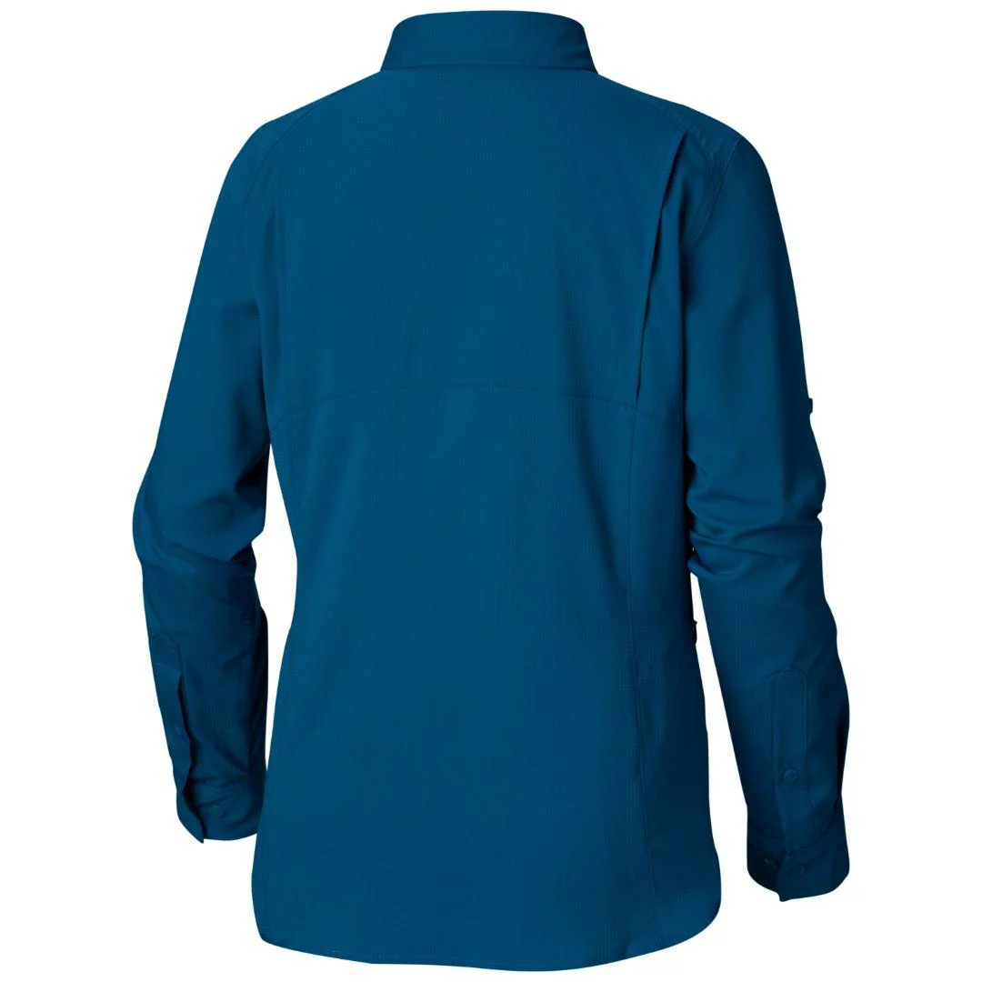Columbia Women Blue Silver Ridge Lite Long Sleeve Shirt (Sun Protection) - Image 2
