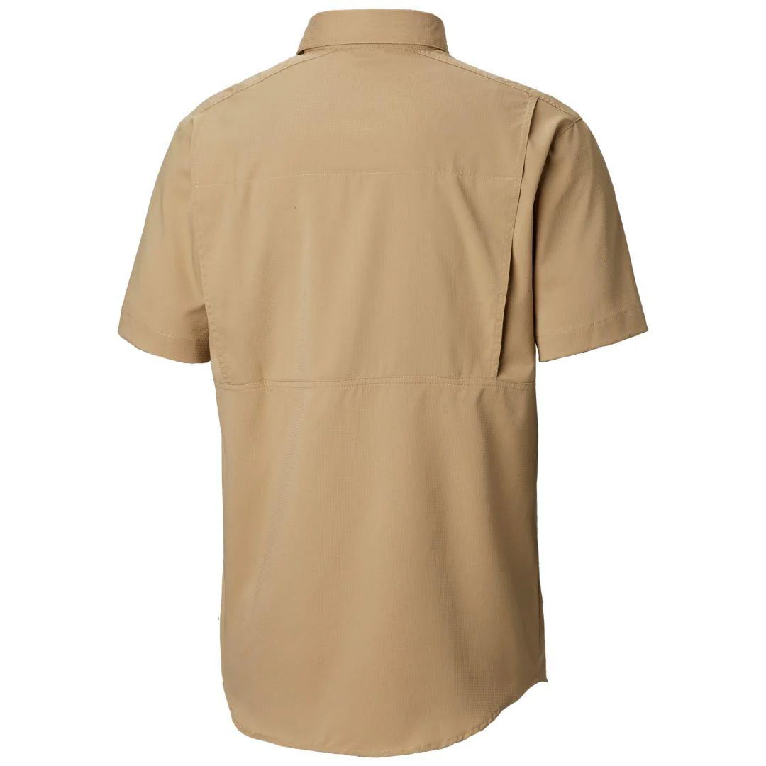 Columbia Men Brown Silver Ridge Lite Short Sleeve Shirt (Sun Protection) - Image 2