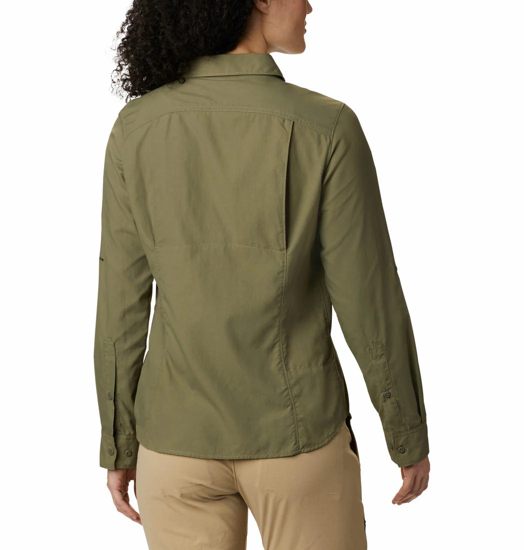 Columbia Women Green Silver Ridge 2.0 Long Sleeve (Sun Protection) - Image 7