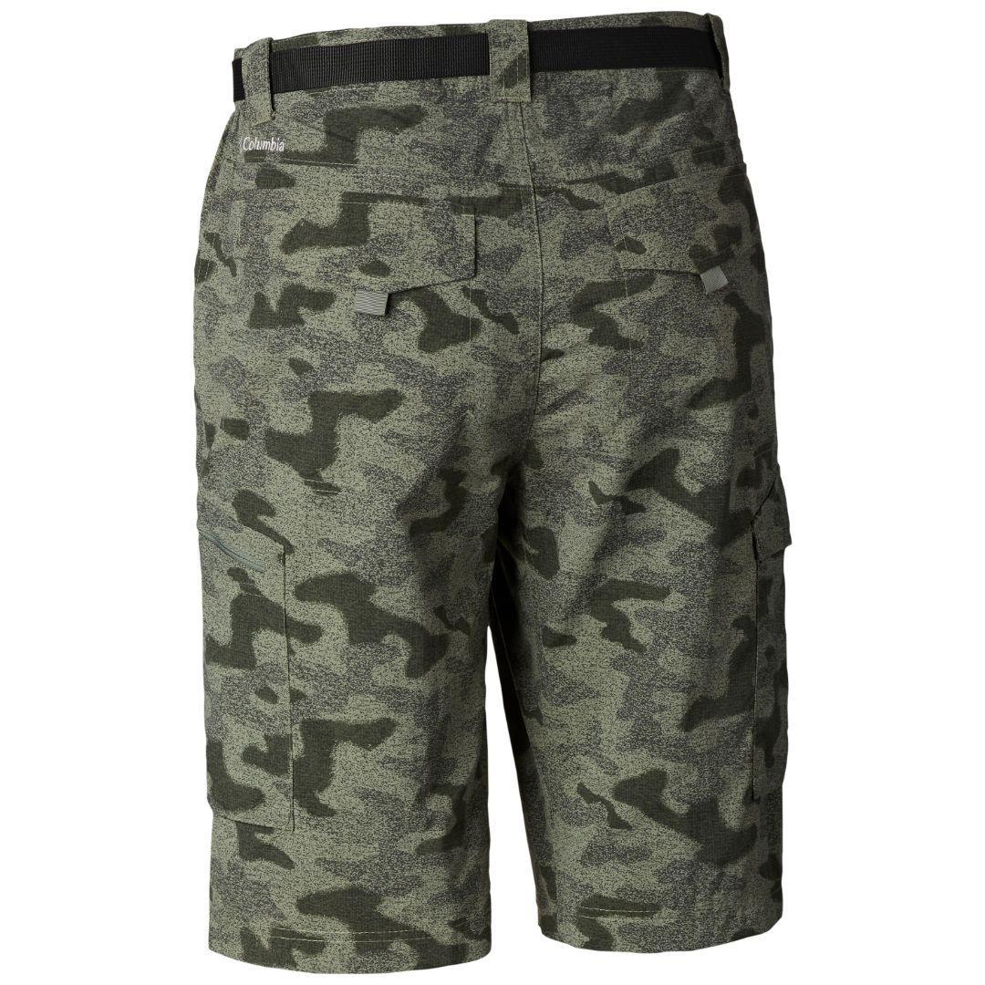 Columbia Men Green Silver Ridge Printed Cargo Short (Sun Protection) - Image 2