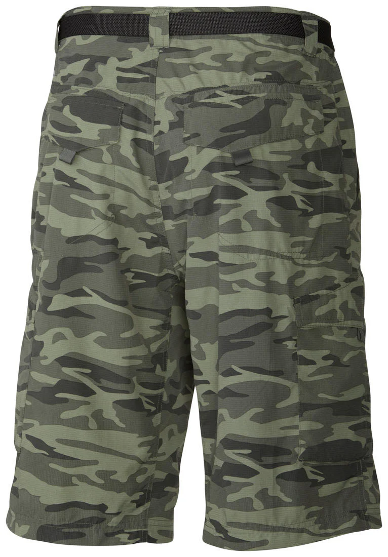 Columbia Men Green Silver Ridge Printed Cargo Short (Sun Protection) - Image 2