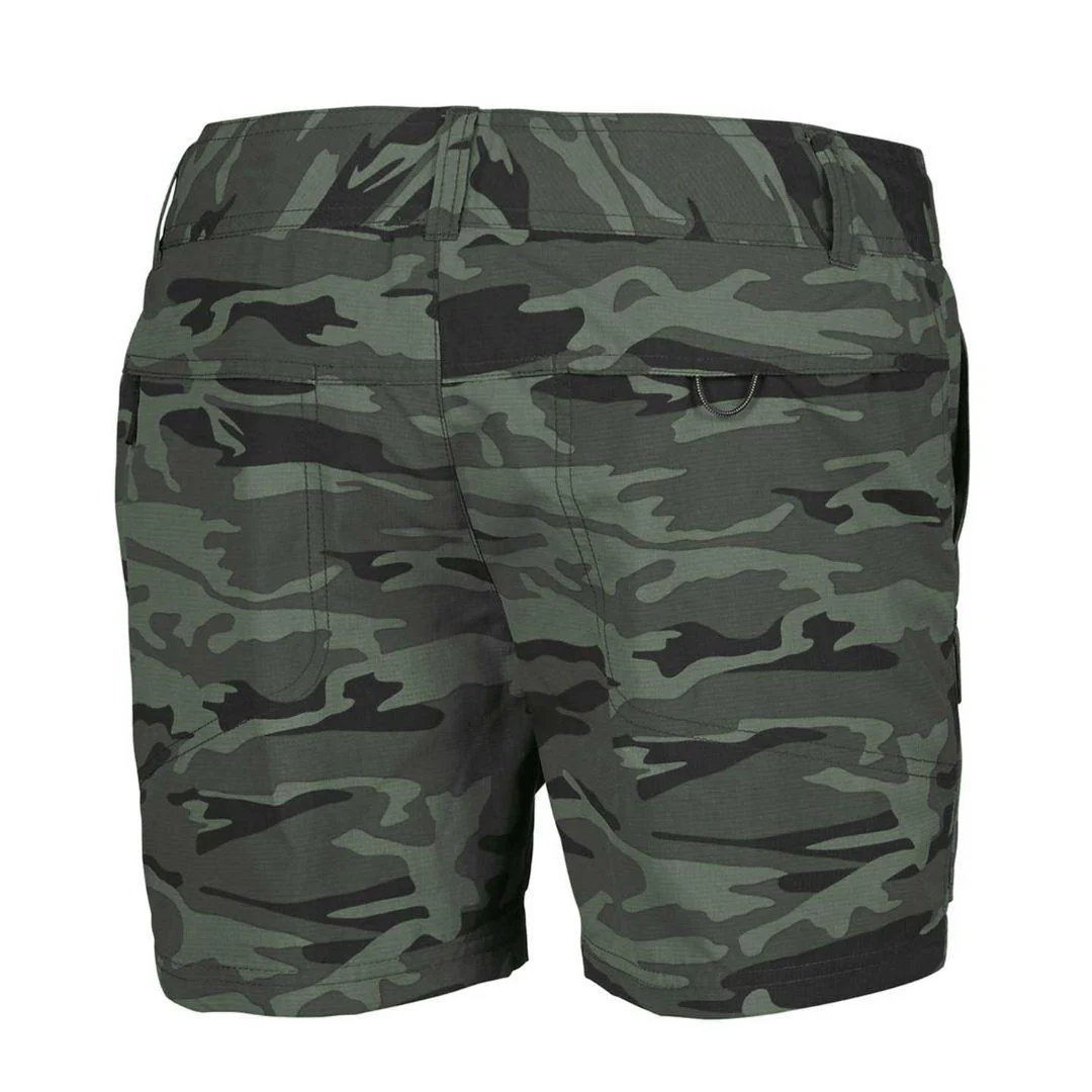 Columbia Women Green Silver Ridge Printed Short - Image 2