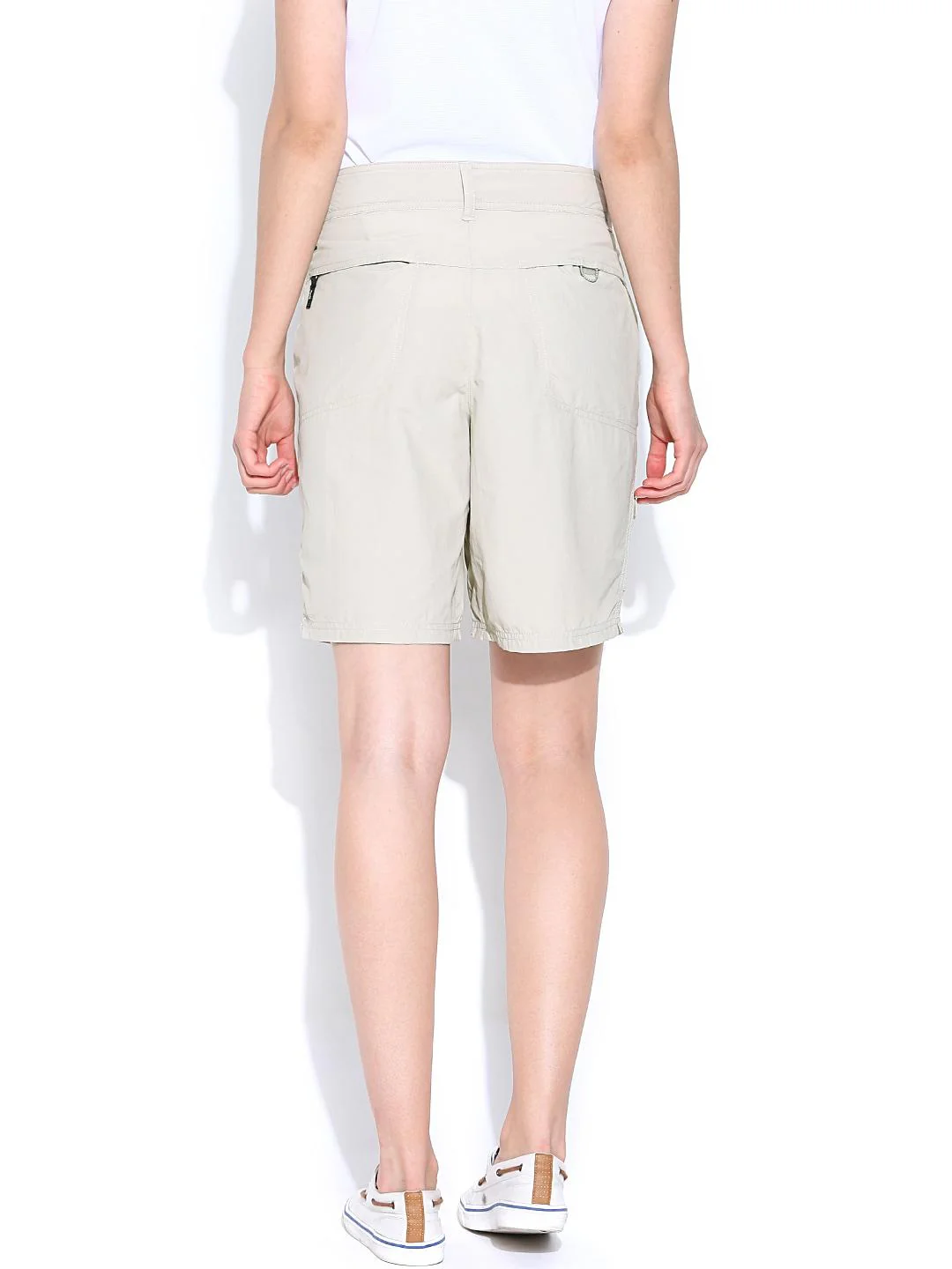 Columbia Women Beige Silver Ridge Short (Sun Protection) - Image 6