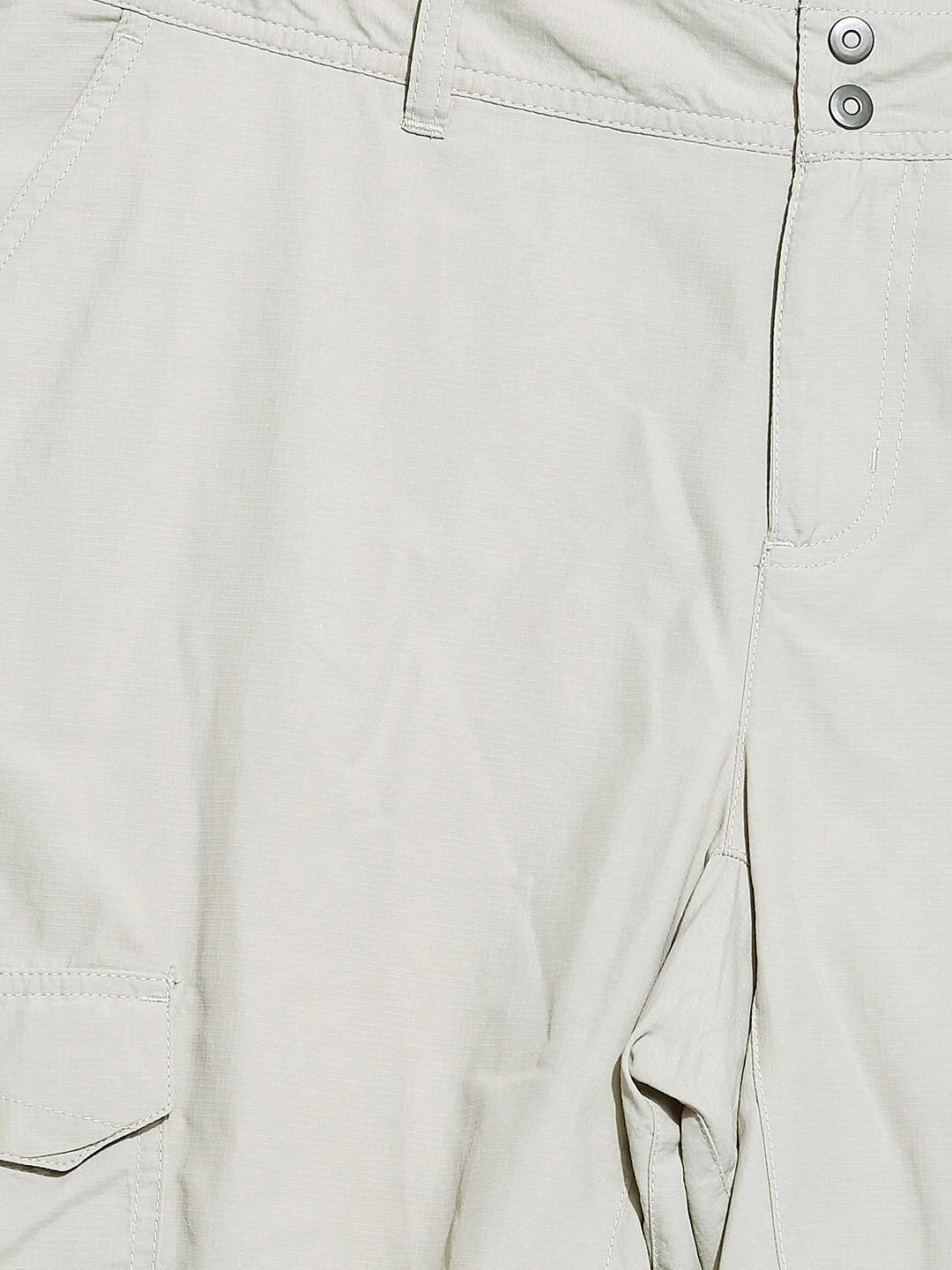Columbia Women Beige Silver Ridge Short (Sun Protection) - Image 7