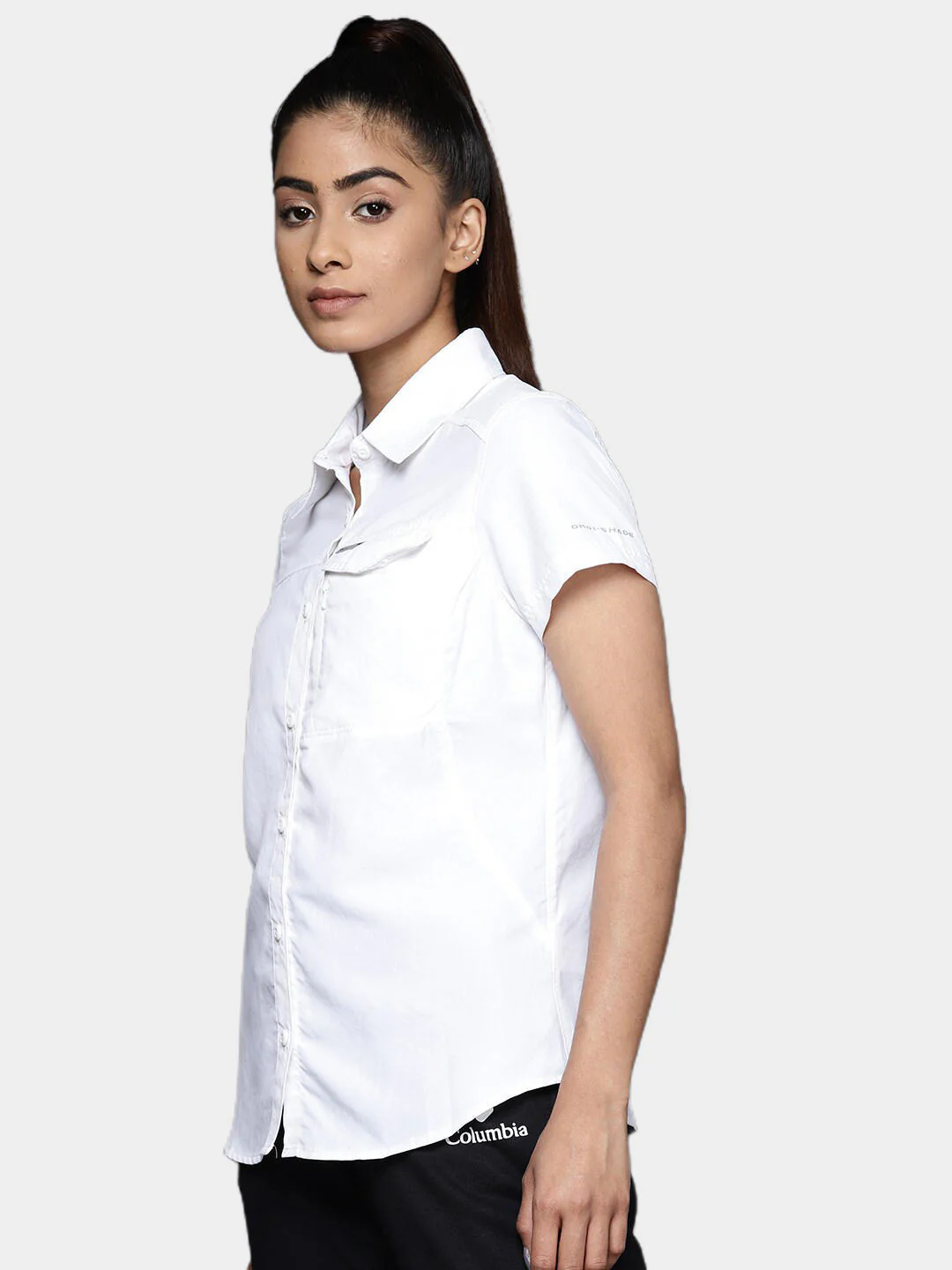 Columbia Women White Silver Ridge 2.0 Short Sleeve (Sun Protection) - Image 12