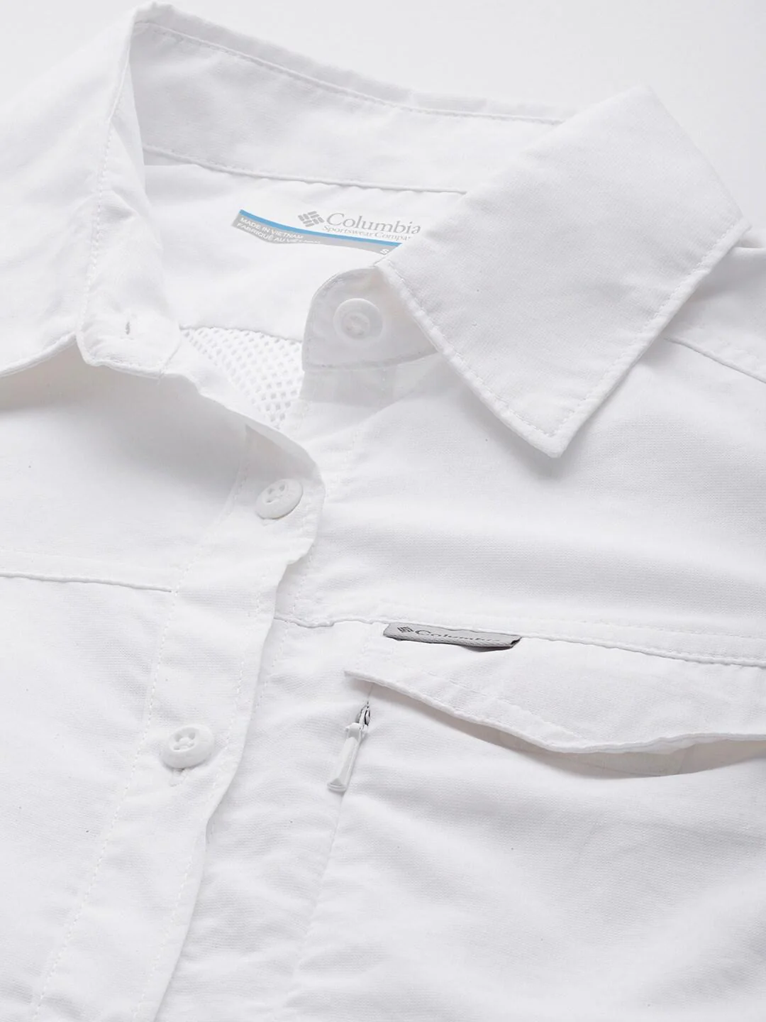 Columbia Women White Silver Ridge 2.0 Short Sleeve (Sun Protection) - Image 7