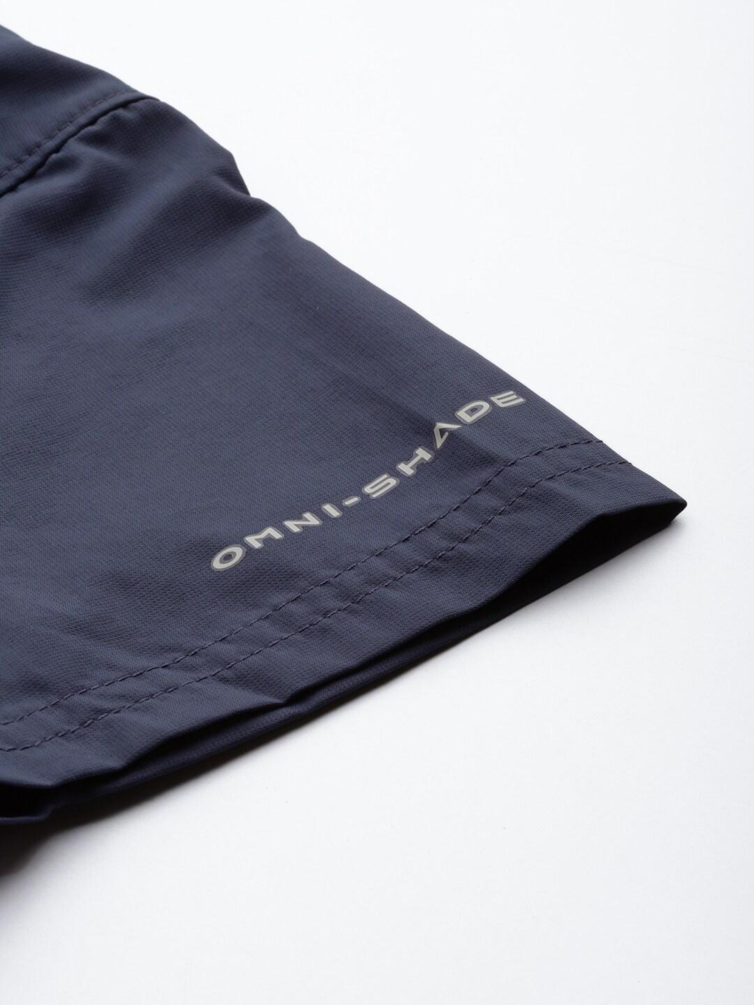 Columbia Women Navy Blue Silver Ridge 2.0 Short Sleeve (Sun Protection) - Image 8