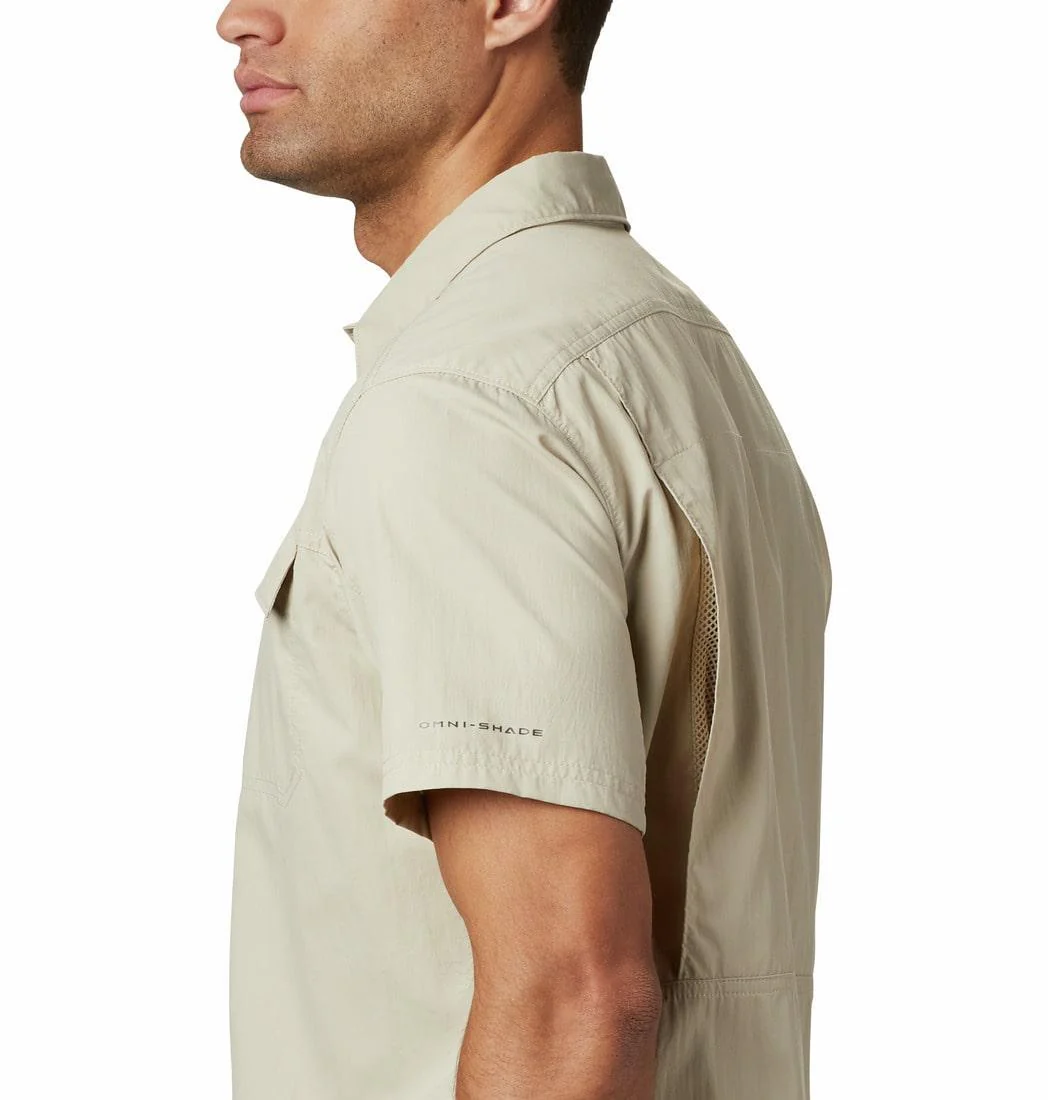 Columbia Men Beige Silver Ridge 2.0 Short Sleeve Shirt (Sun Protection) - Image 5