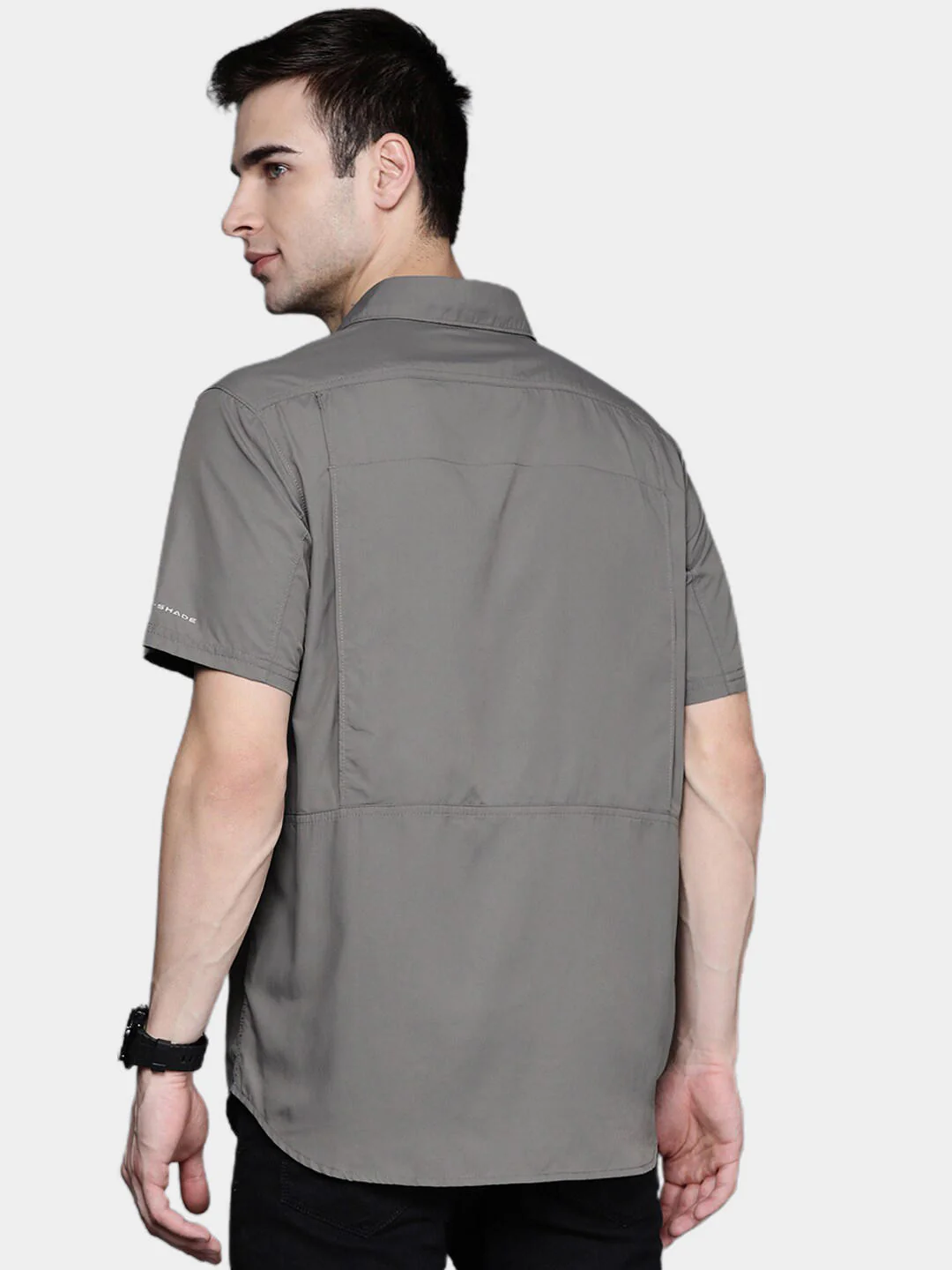 Columbia Men Grey Silver Ridge 2.0 Short Sleeve Shirt (Sun Protection) - Image 11