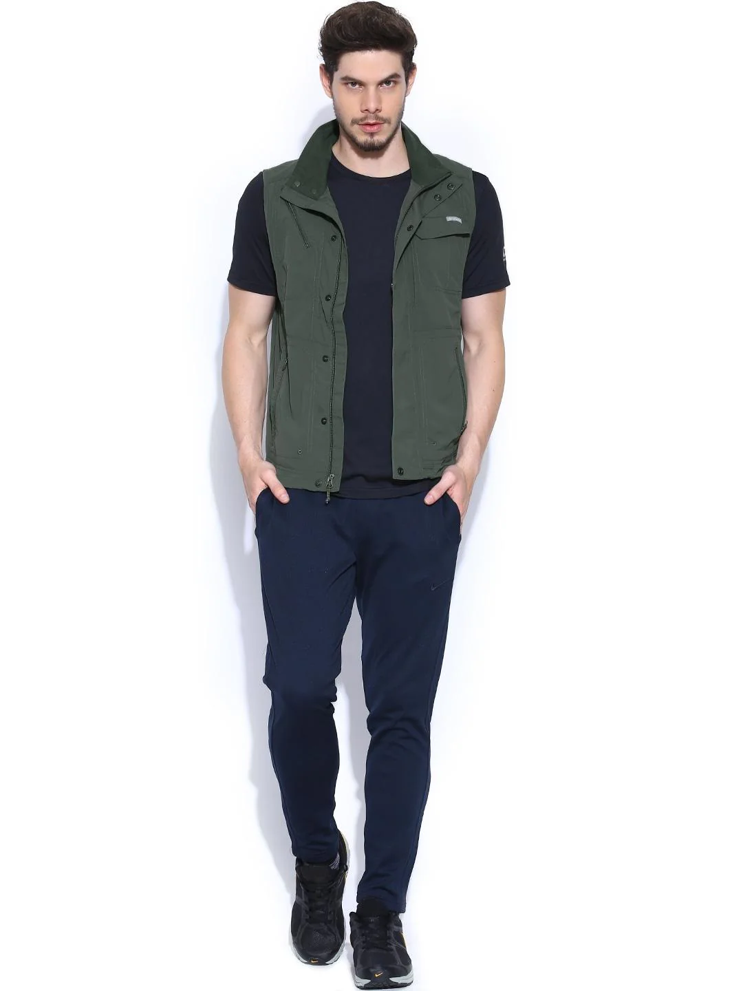 Columbia Men Green Silver Ridge Vest (Sun Protection) - Image 4