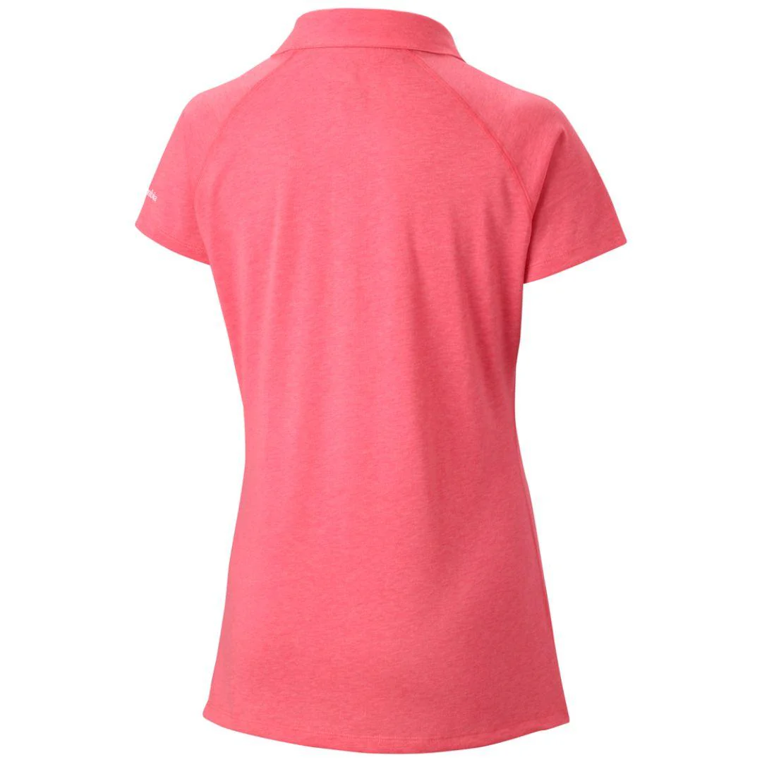 Columbia Women Red Silver Ridge Zero Polo - Image 2