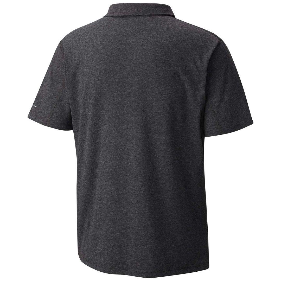 Columbia Men Black Silver Ridge Zero Polo - Image 2