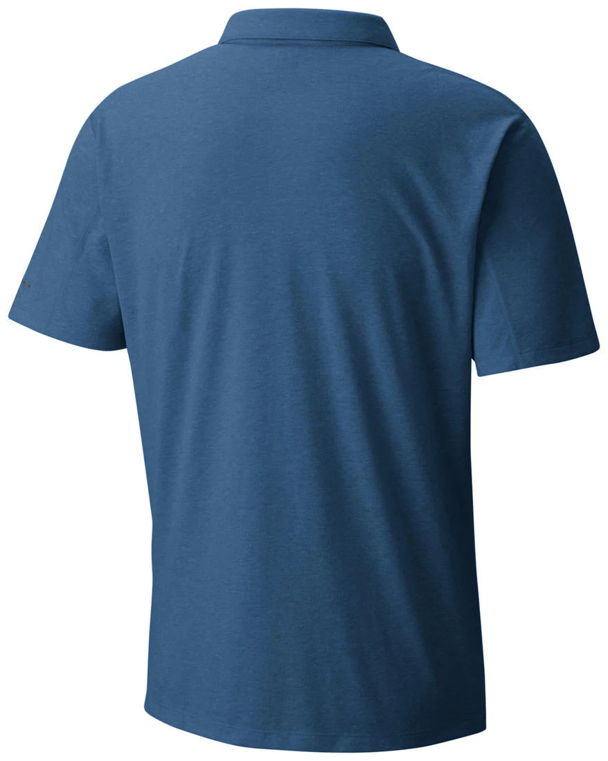 Columbia Men Blue Silver Ridge Zero Polo - Image 2