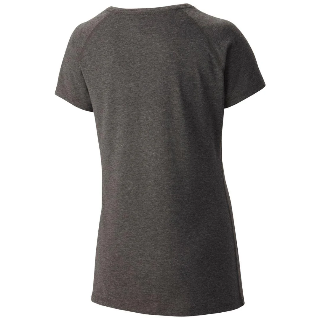 Columbia Women Black Silver Ridge Zero Short Sleeve Shirt - Image 2