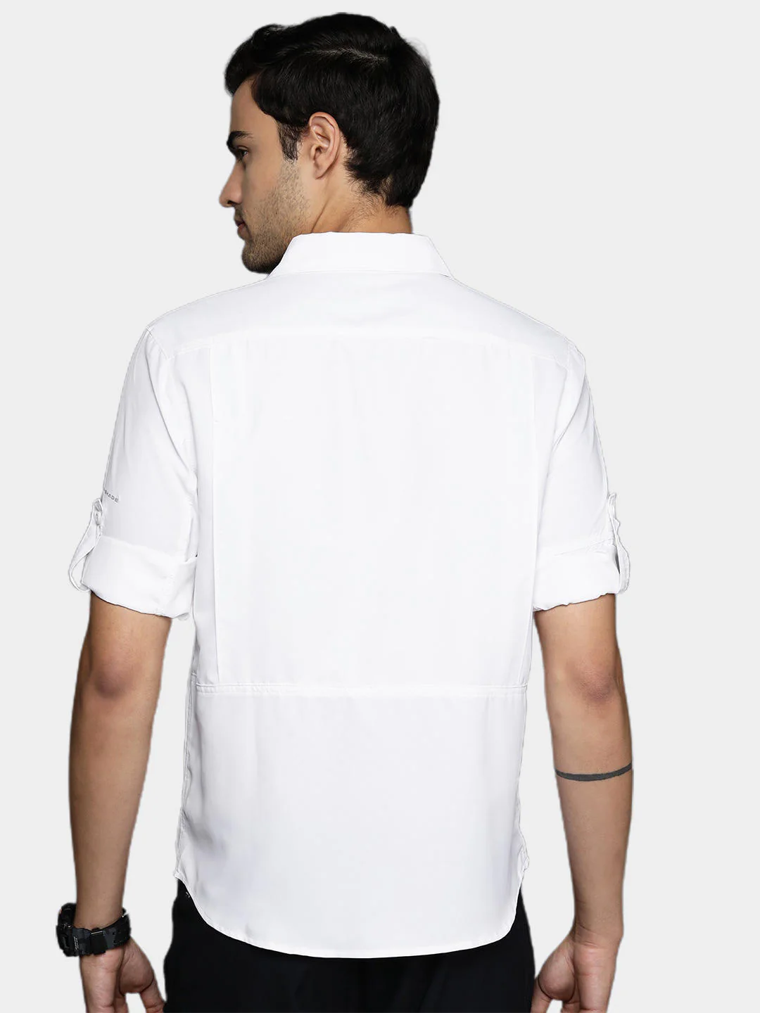 Columbia Men White Silver Ridge2.0 Long Sleeve Shirt (Sun Protection) - Image 9