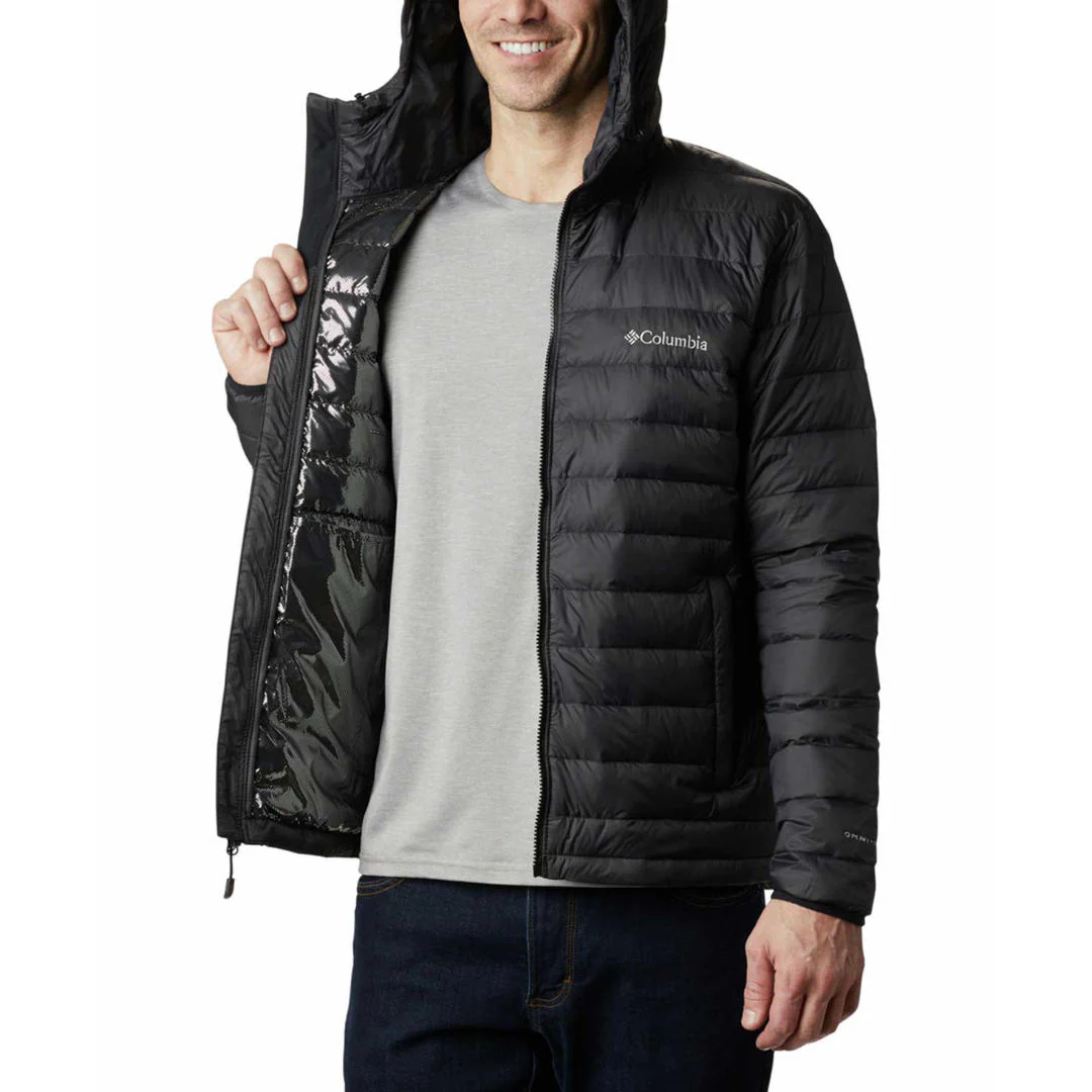 Columbia Men Black Sister Brook Hooded Down Jacket - Image 4