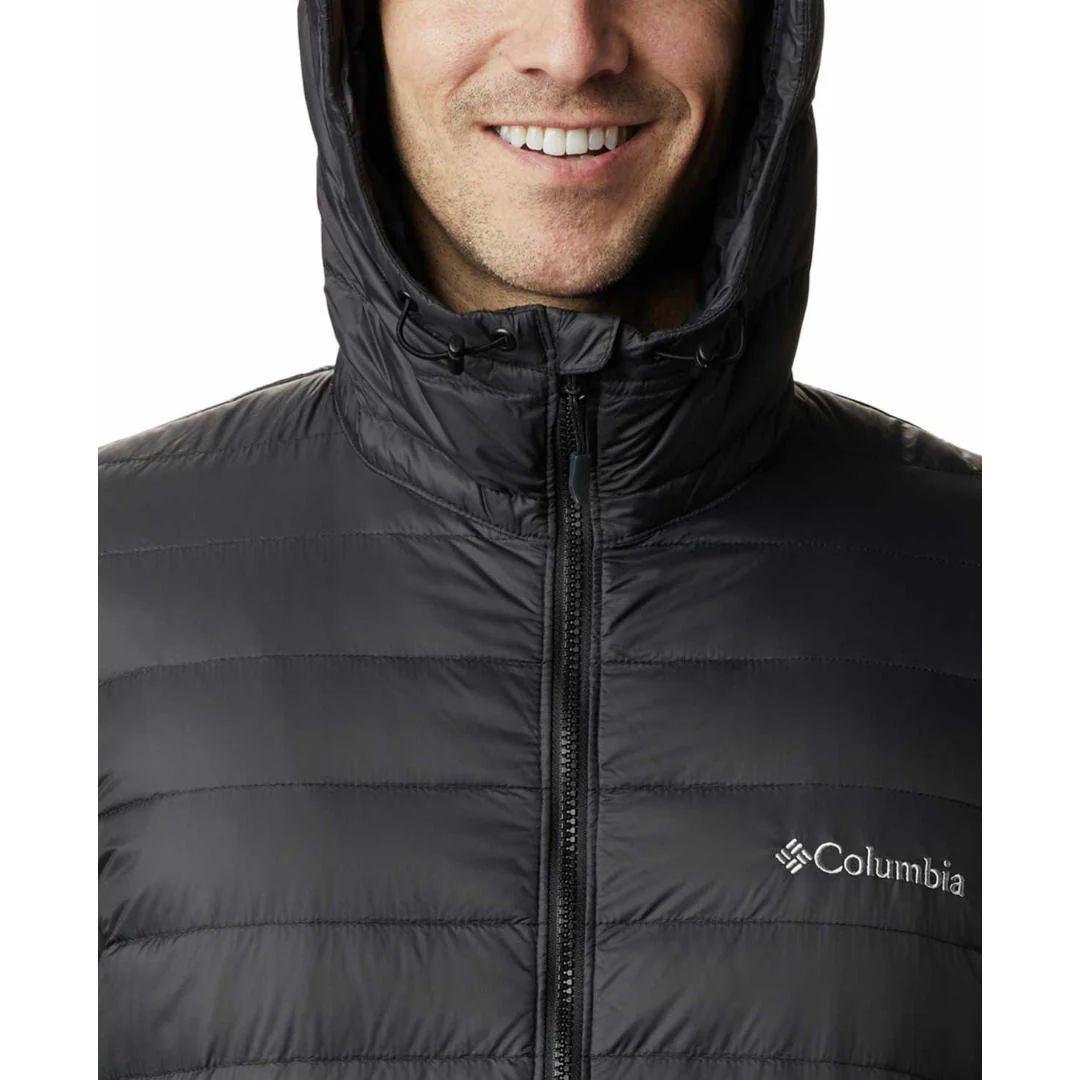 Columbia Men Black Sister Brook Hooded Down Jacket - Image 5
