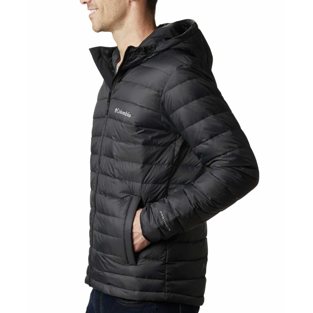 Columbia Men Black Sister Brook Hooded Down Jacket - Image 6