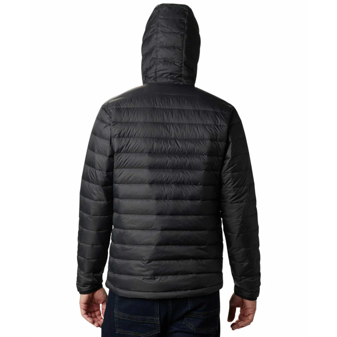 Columbia Men Black Sister Brook Hooded Down Jacket - Image 7