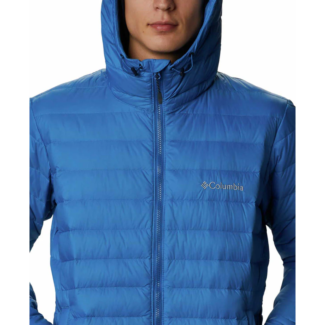 Columbia Men Blue Sister Brook Hooded Down Jacket - Image 4