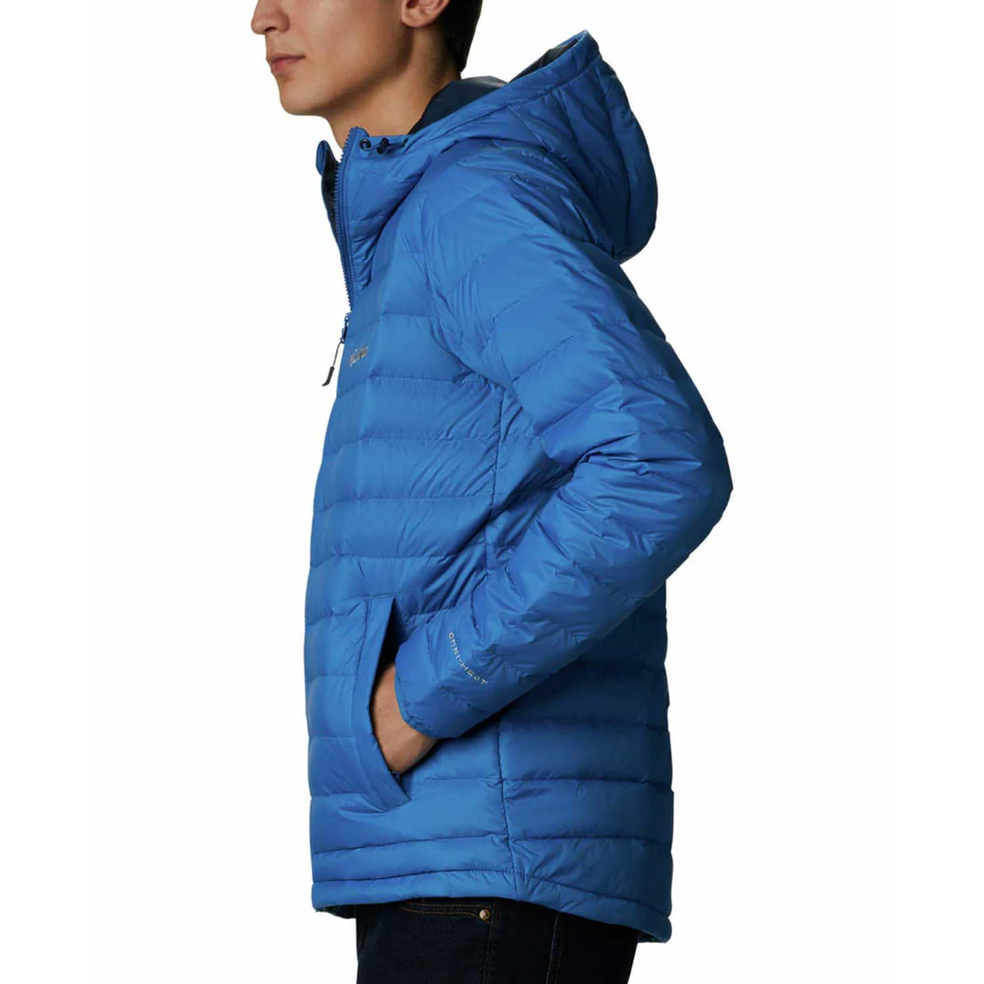 Columbia Men Blue Sister Brook Hooded Down Jacket - Image 5