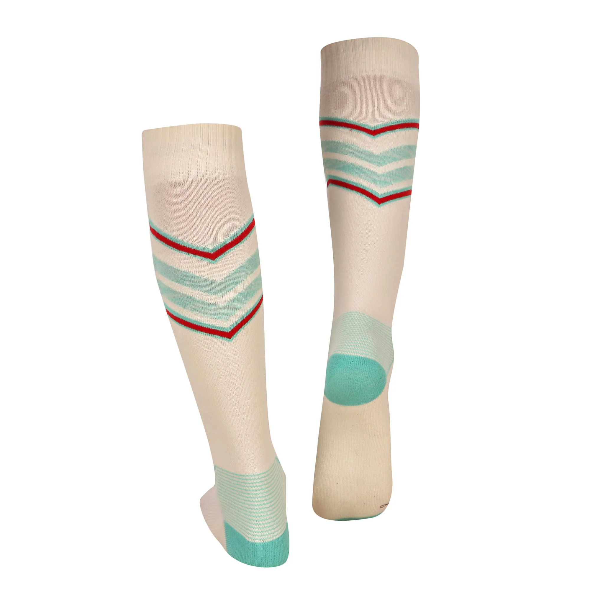 Columbia Unisex White SOCKS UX 1P SKI OTC-SNOWDRF/M  (1 Pair) (Non Returnable) - Image 2