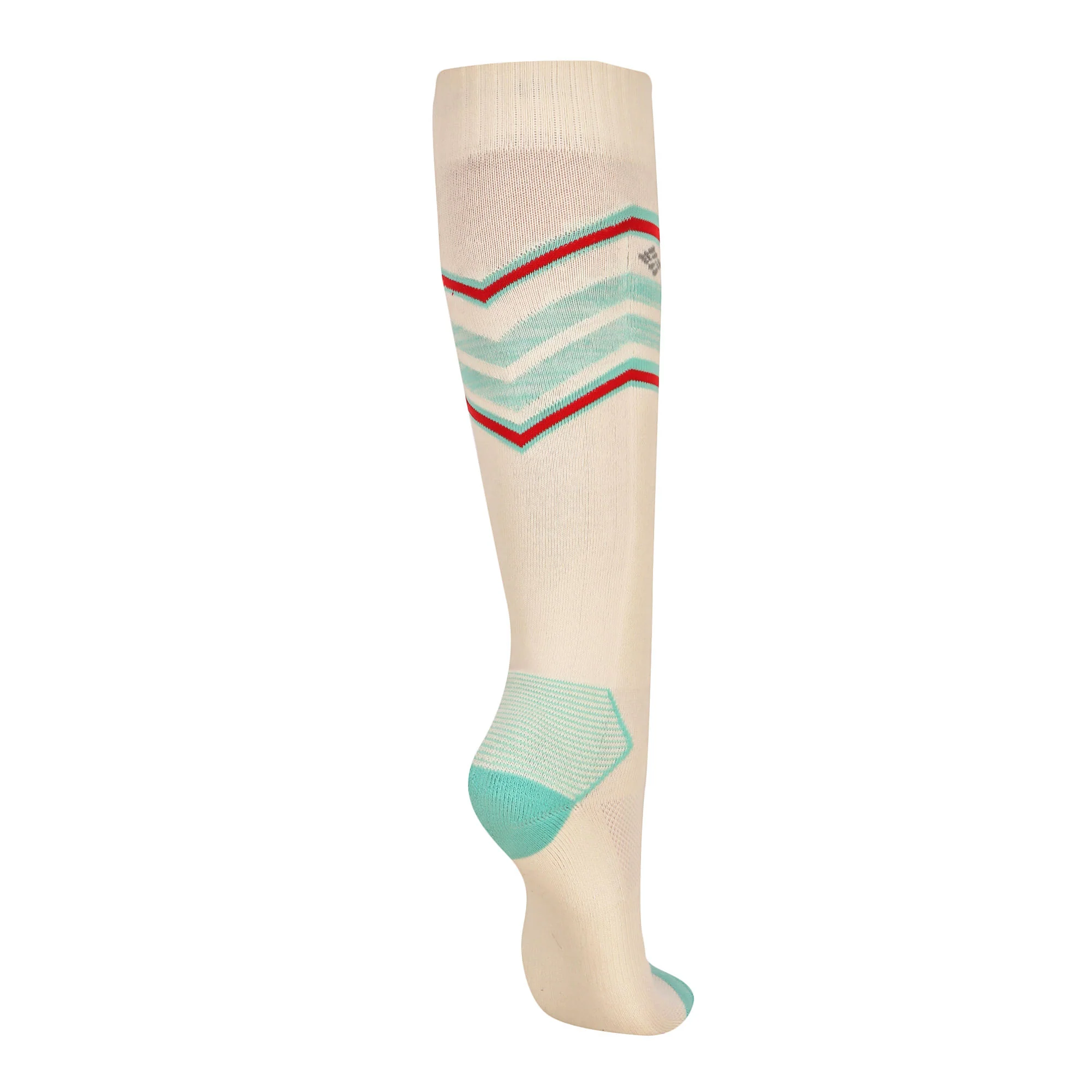 Columbia Unisex White SOCKS UX 1P SKI OTC-SNOWDRF/M  (1 Pair) (Non Returnable) - Image 5