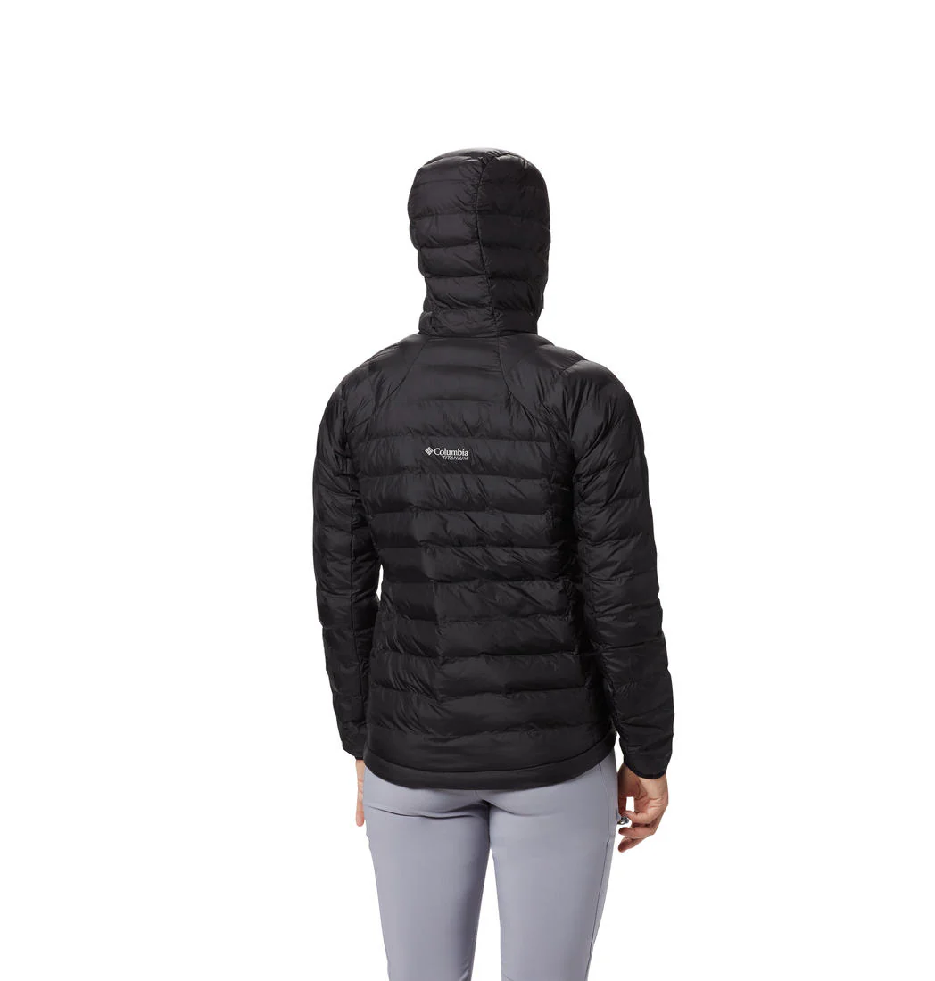 Columbia Women Black Snow Country Hooded Jacket - Image 4
