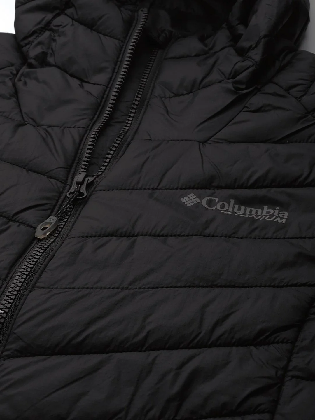 Columbia Women Black Snow Country Hooded Jacket - Image 5