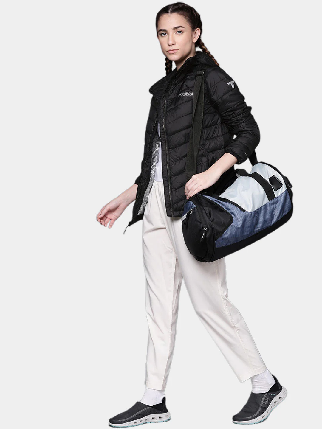Columbia Women Black Snow Country Hooded Jacket - Image 8