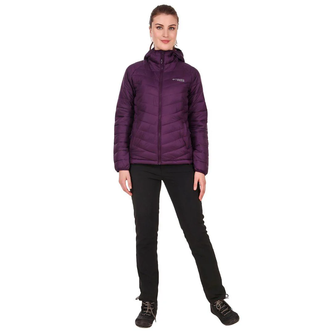 Columbia Women Maroon Snow Country Hooded Jacket - Image 2