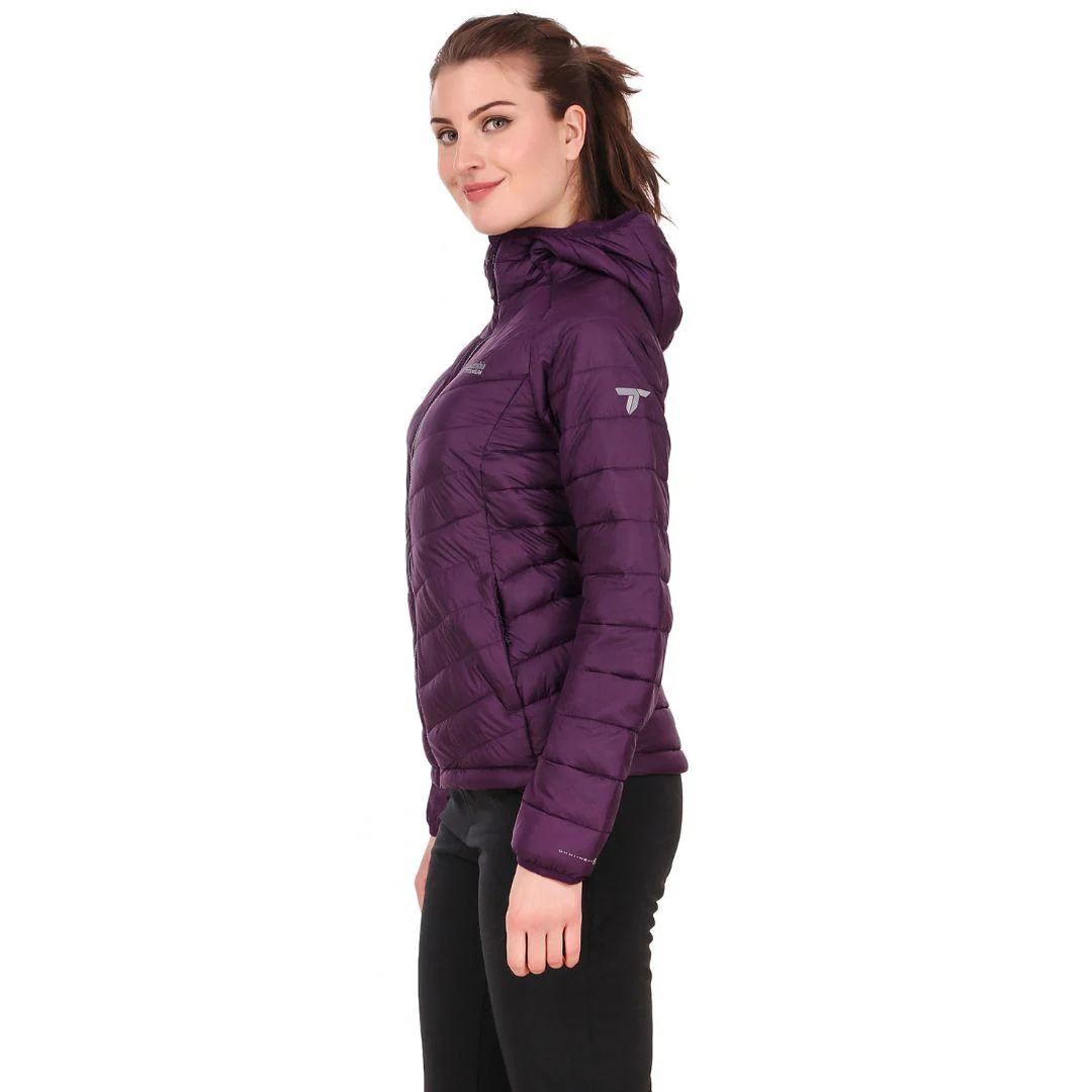 Columbia Women Maroon Snow Country Hooded Jacket - Image 6