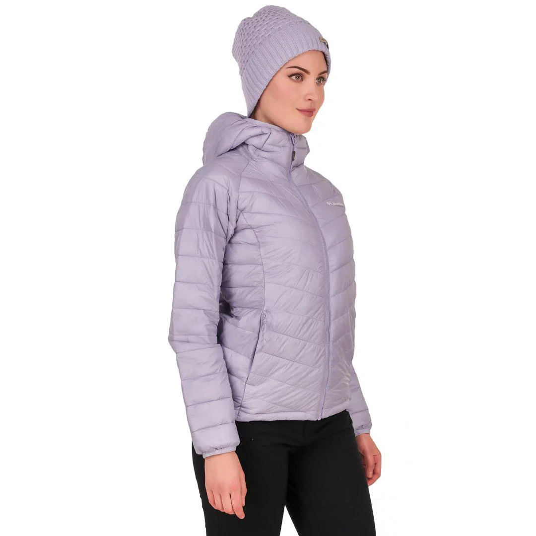 Columbia Women Purple Snow Country Hooded Jacket - Image 6