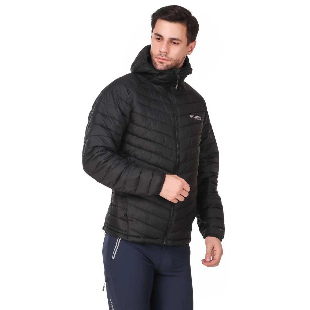 Columbia Men Black Snow Country Hooded Jacket - Image 2