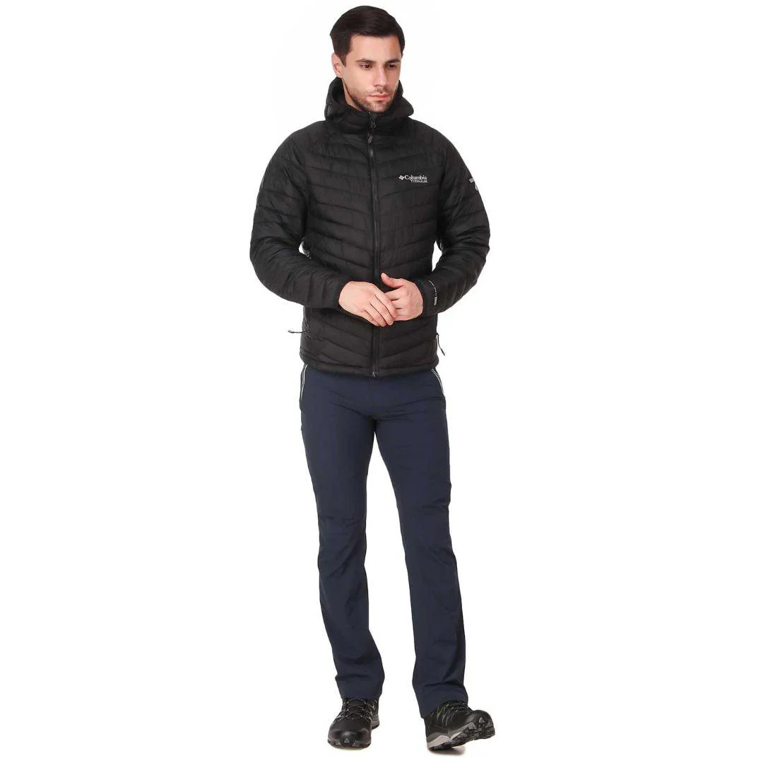 Columbia Men Black Snow Country Hooded Jacket - Image 4