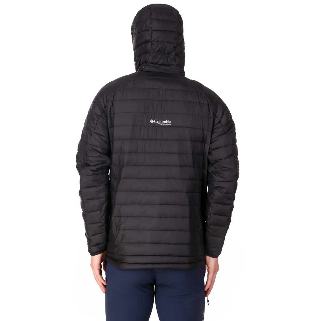 Columbia Men Black Snow Country Hooded Jacket - Image 5