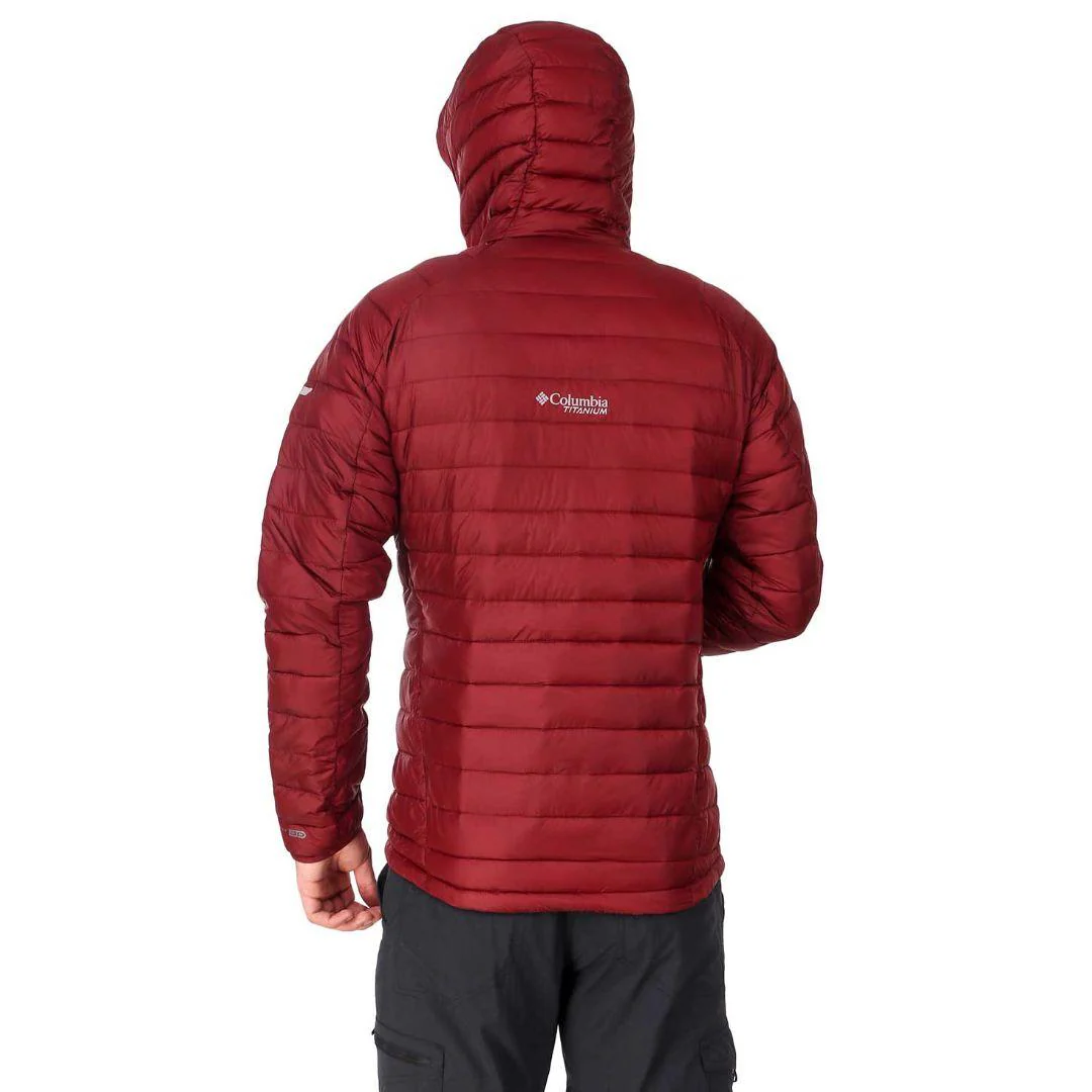 Columbia Men Red Snow Country Hooded Jacket - Image 7