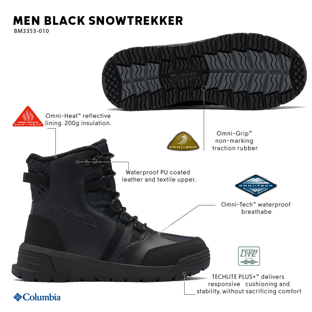 Columbia Men Black SNOWTREKKER - Image 2