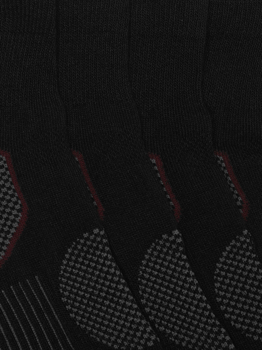 Columbia Men Black SOCKS MN 2P QUARTER-BALNCE PT  (2 Pair) (Non Returnable) - Image 4