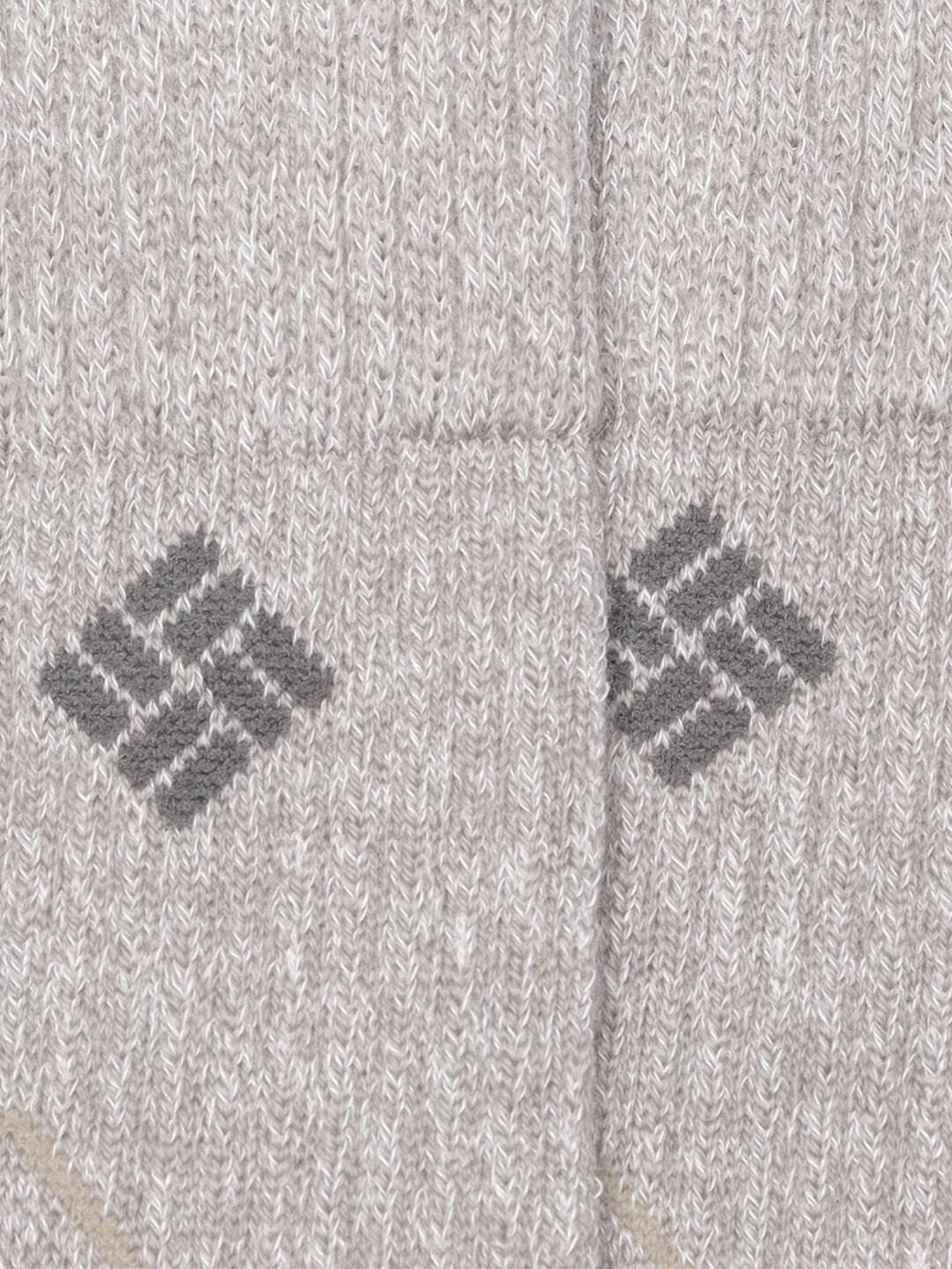 Columbia Unisex Khaki SOCKS UX 1P HIK CRW-MD WT-LRG  (1 Pair) (Non Returnable) - Image 3