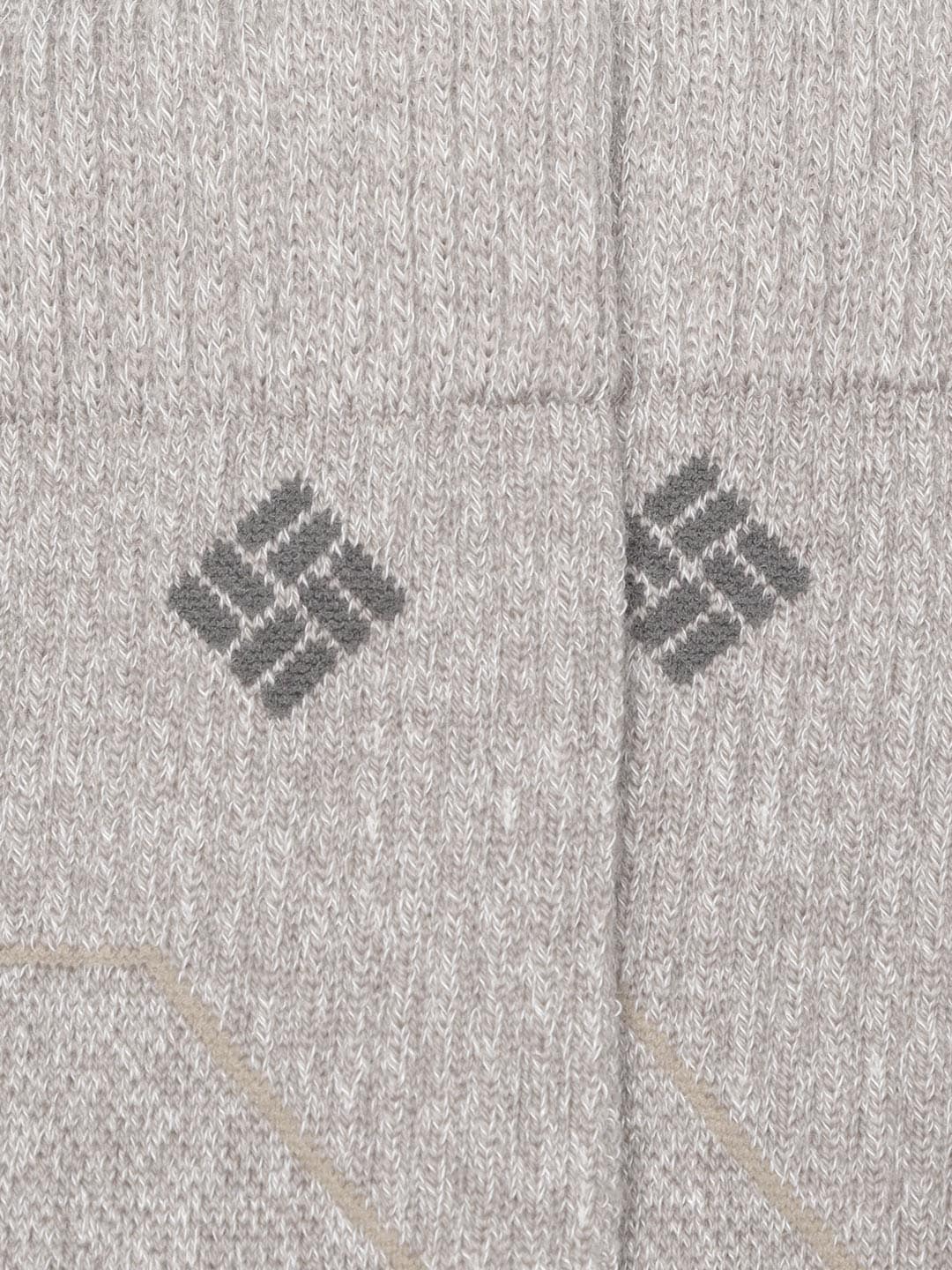 Columbia Unisex Khaki SOCKS UX 1P HIK CRW-MD WT-SML  (1 Pair) (Non Returnable) - Image 3