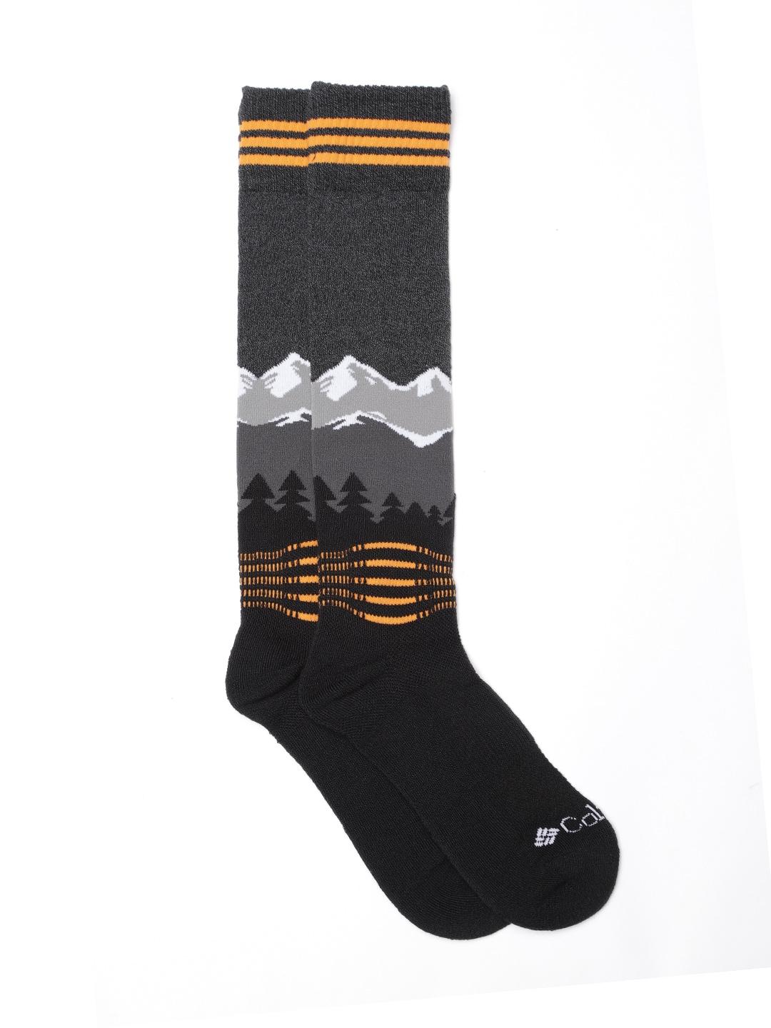 Columbia Unisex Black SOCKS UX 1P SKI OTC-ECO-MED 1P  (1 Pair) (Non Returnable) - Image 2