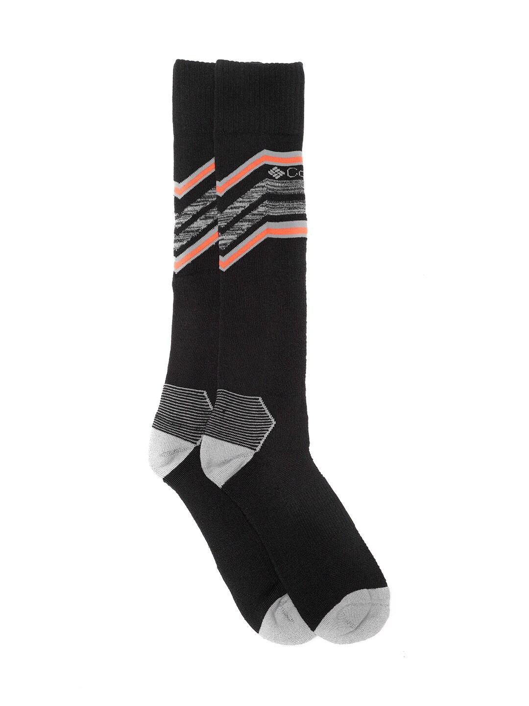 Columbia Unisex Black SOCKS UX 1P SKI OTC-SNOWDRF/L  (1 Pair) (Non Returnable) - Image 2