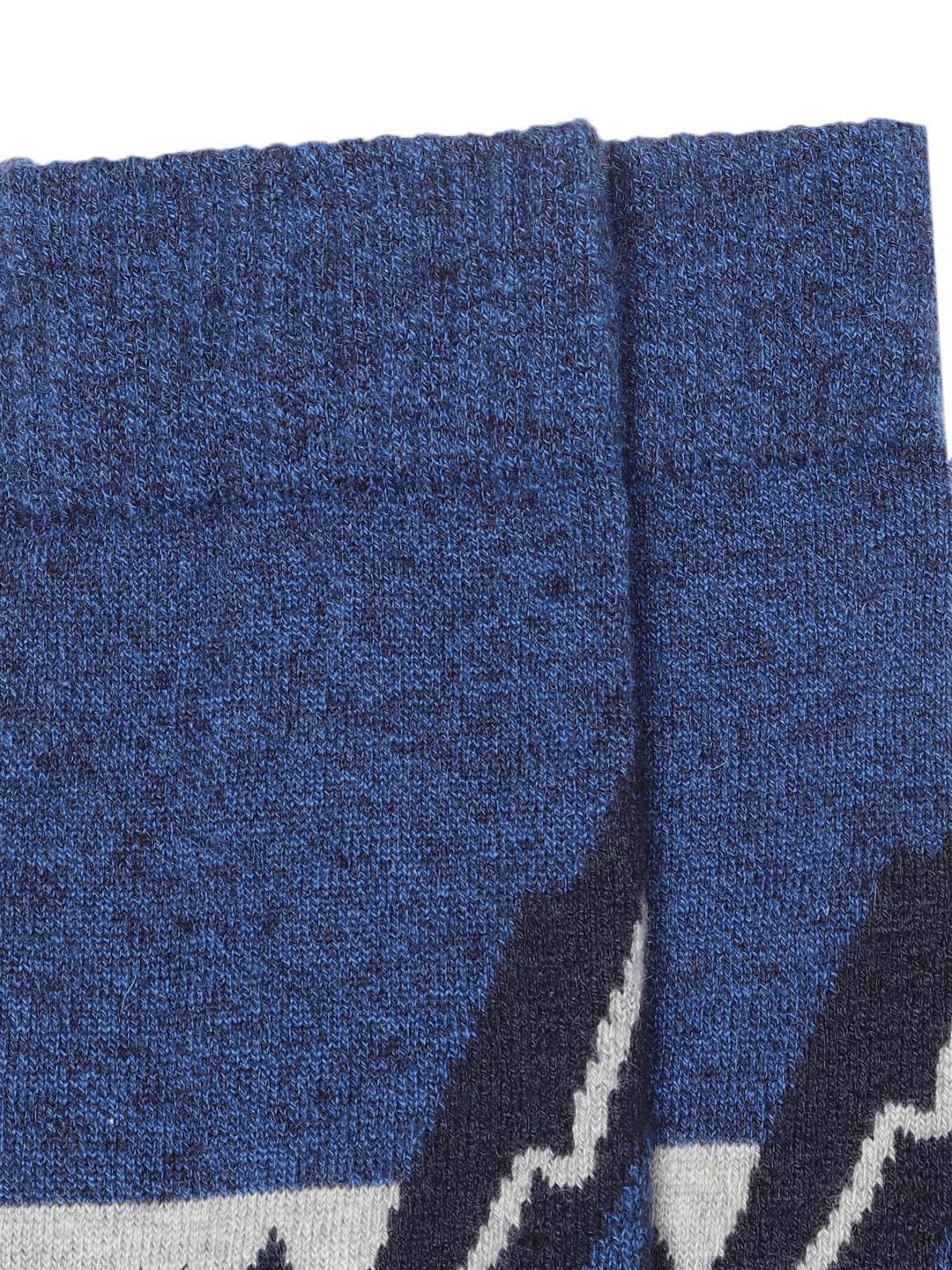 Columbia Unisex Blue SOCKS UX 1P SKI OTC/LARGE 1P C  (1 Pair) (Non Returnable) - Image 3