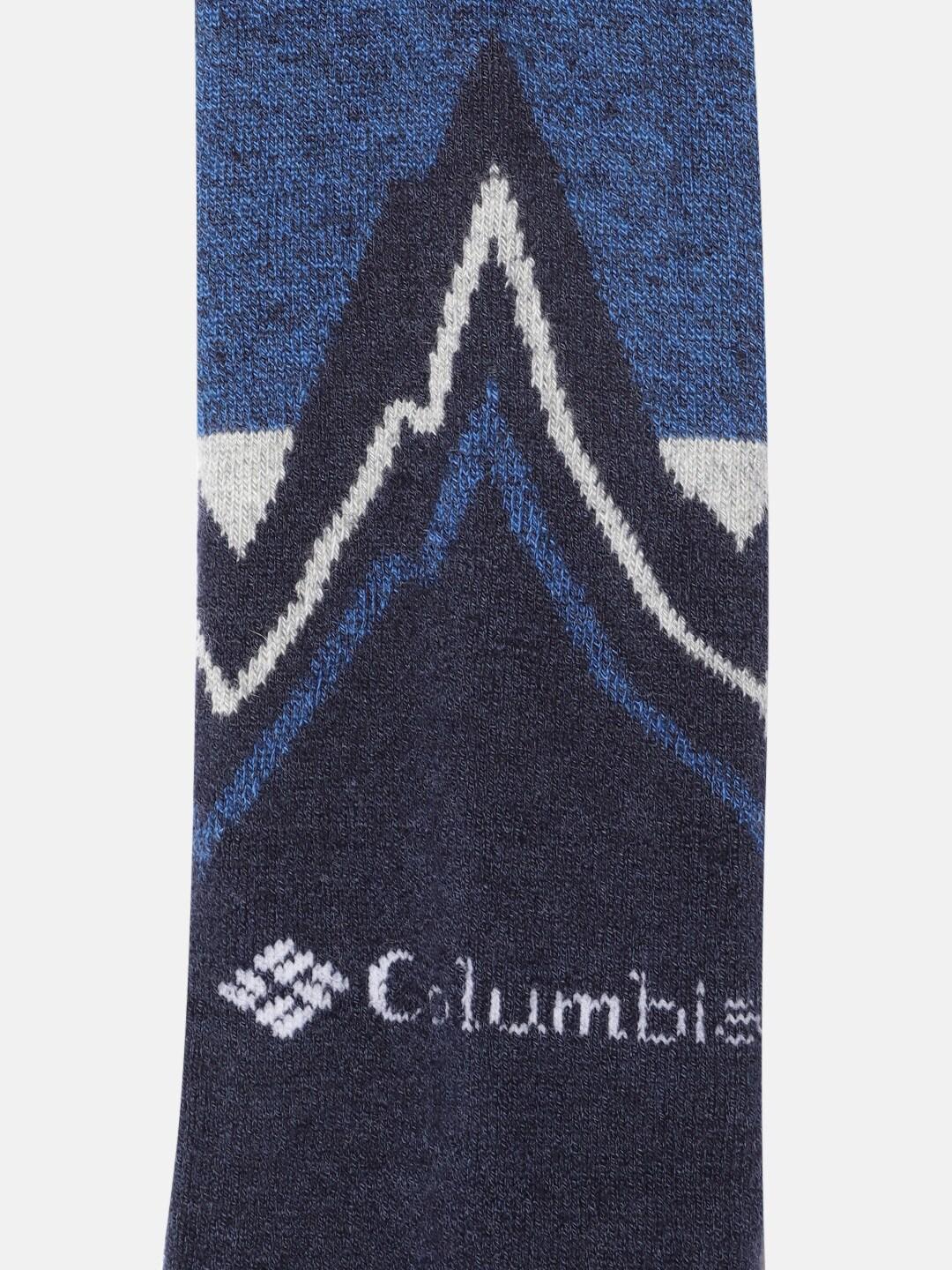 Columbia Unisex Blue SOCKS UX 1P SKI OTC/LARGE 1P C  (1 Pair) (Non Returnable) - Image 4